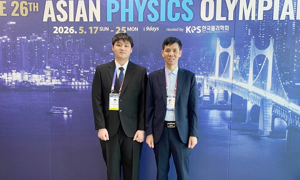 Bac Ninh student wins silver medal at APhO 2026